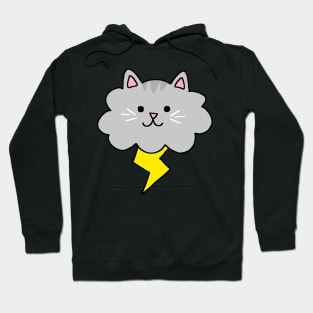 cat lightning Hoodie